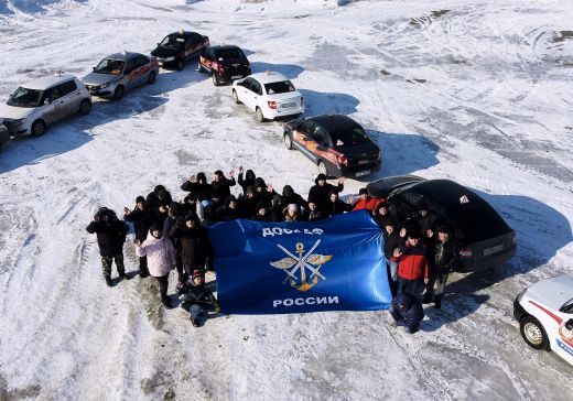 Патриотическая акция в поддержку специальной военной операции России состоялась в Оренбургской области