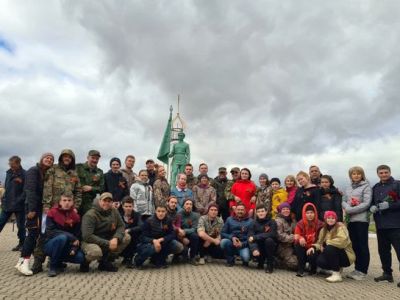 Поисковики казанского отряда Снежный десант подняли останки 10 красноармейцев